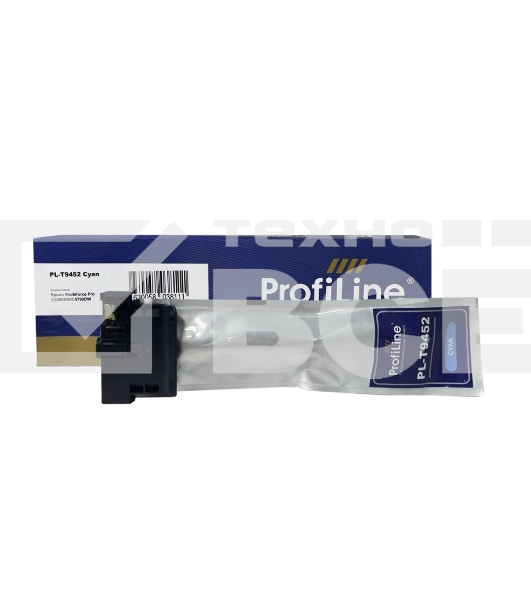 Струйный картридж PL-T9452 для принтеров Epson WorkForce Pro C5210/C5215/C5290/C5710/C5790 с чернилами Cyan ProfiLine