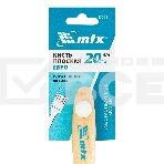 Кисть плоская 'Евро' 3/4', искусственная щетина, деревянная рукоятка MTX 83068, фото2