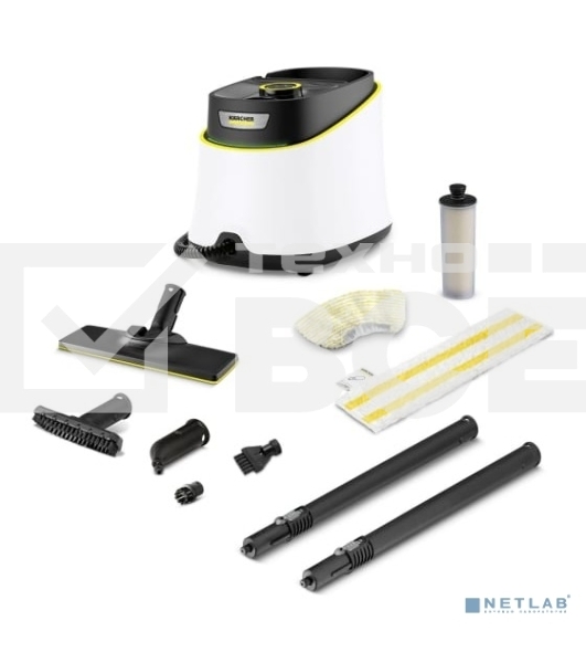 Пароочиститель напольный Karcher EasyFix SC 3 Deluxe 1900Вт белый