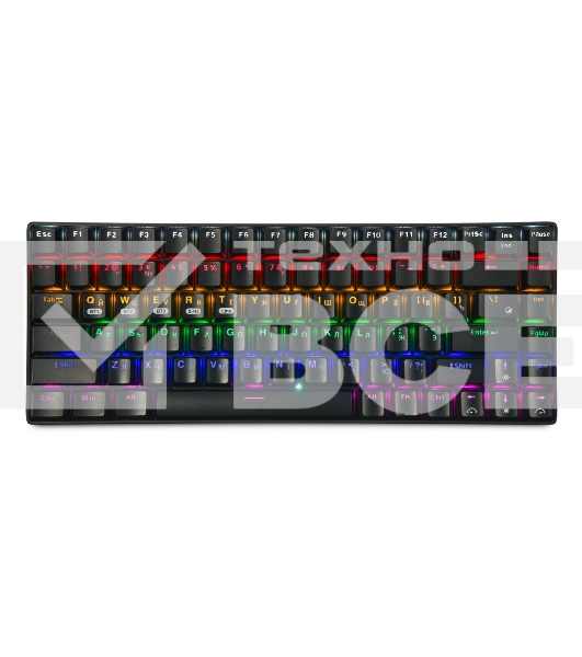 Клавиатура Gembird KBW-G510L проводная + беспроводная, USB, чёрный