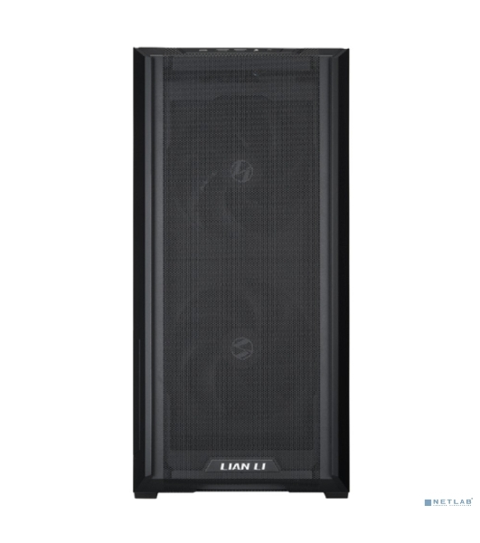 Компьютерный корпус Lian-Li Lancool 216 (без RGB) черный без БП ATX 2xUSB3.0 audio bott PSU