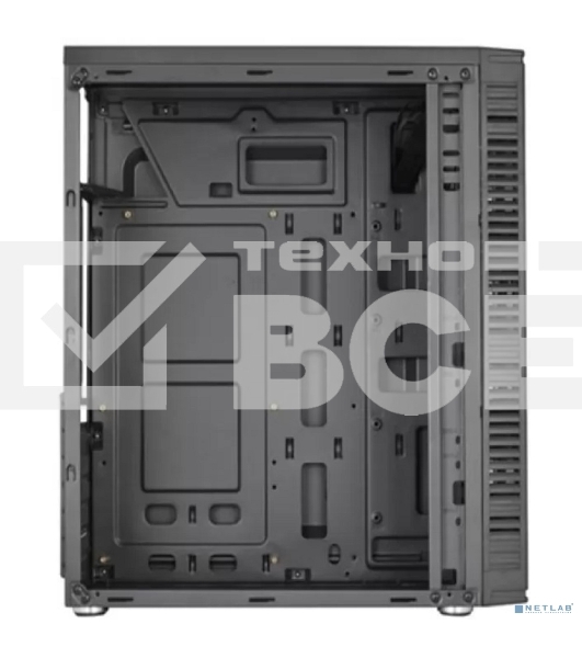 Компьютерный корпус Midtower Filum 00-00866547 ATX S17 черный, без БП, RGb strip, USB 3.0/2.0