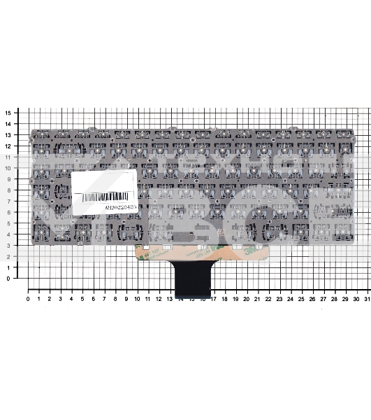 Клавиатура для ноутбука HP Pavilion 14-DV 14-DW черная
