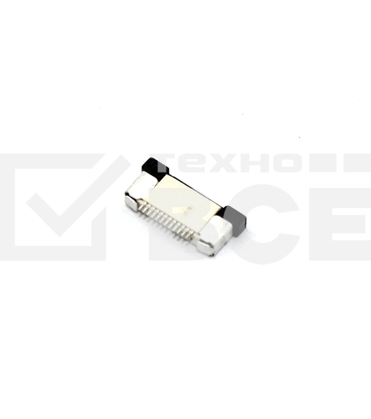 Разъем FPC  Half Coverage Bottom Contact 0.5K-BX-12PWB 12 pin высота 2мм шаг 0,5мм