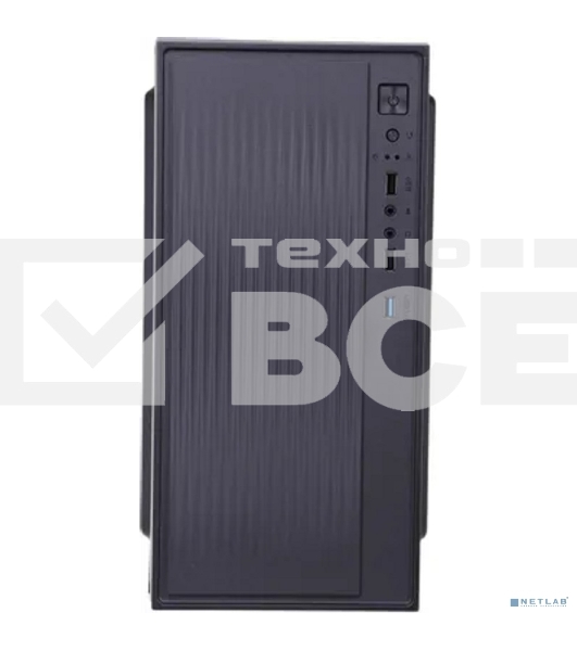 Компьютерный корпус Accord ACC-261B черный без БП mATX 1x80mm 1x92mm 2x120mm 2xUSB2.0 1xUSB3.0 audio