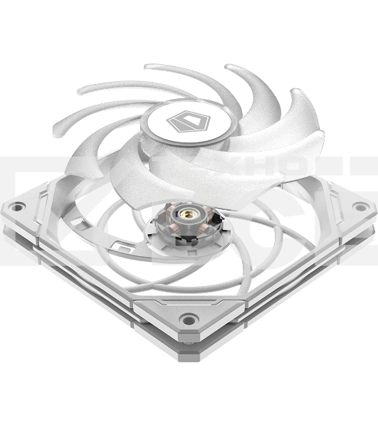 Вентилятор для корпуса ID-Cooling NO-12015-XT ARGb SNOW белый, 120 мм, 2000 об/мин, 31.2 дБ, 4 pin