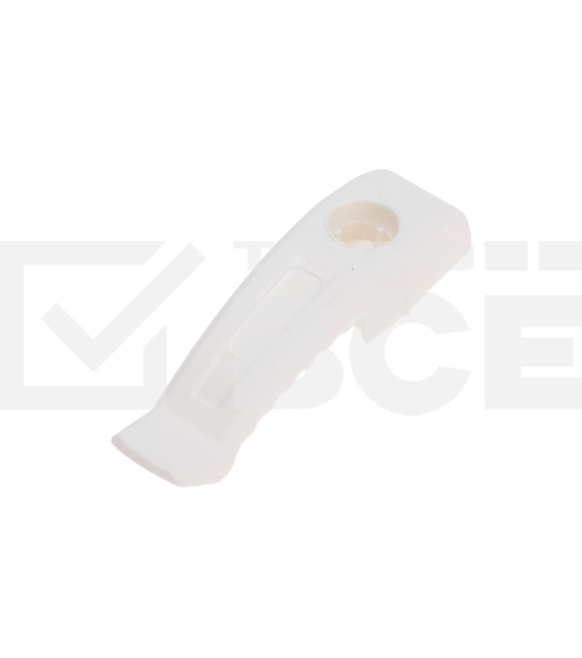 Держатель кабеля Rexant для прямого монтажа односторонний белый, 67 мм (20 шт/уп)