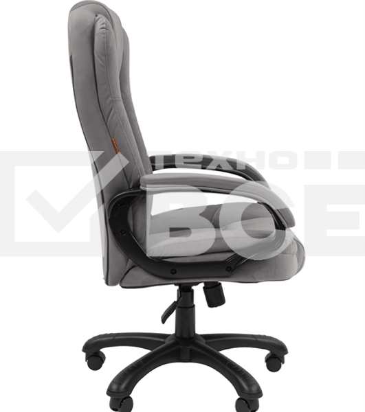 Офисное кресло Chairman Home 600 Россия ткань Т-55 серый