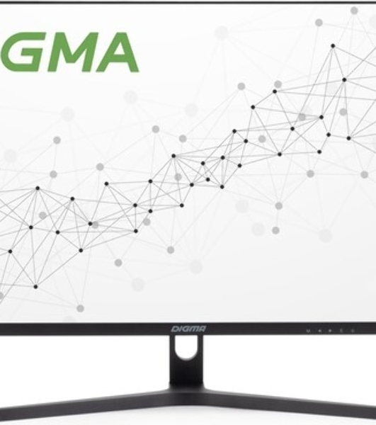 Монитор 27' Digma DM-MONB2702 IPS 2560x1440, 75 Гц, 5 мс, 16:9, 250 кд/м², 1xHDMI, 1xDP, 1x3.5 мм, черный