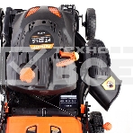 Газонокосилка бензиновая PATRIOT PT 52LS 512109024 Рабочий объем 200сс, мощность 6.5л.с., рабочая ширина 51см, корпус сталь, регул. высоты 30-75мм прорезин. колеса 178-254мм, травосбор. 60л, фото7