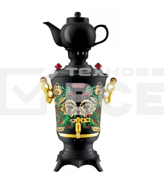 Самовар Centek СТ-0093 (черный 