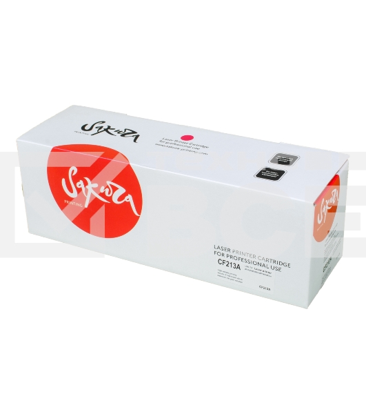 Картридж лазерный Sakura CF213A для HP LJ Pro M251/M276, пурпурный, 1800 к.