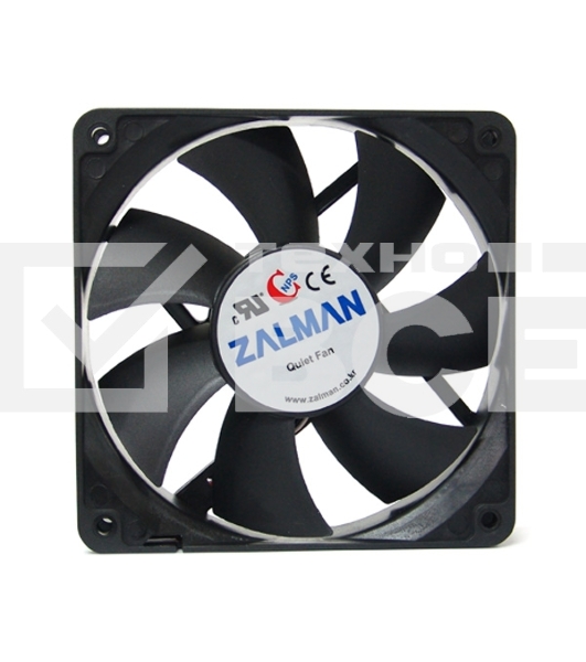 Вентилятор для корпуса Zalman ZM-F3 PLUS (SF) черный, 120 мм, 1200 об/мин, 23 дБ, 3 pin
