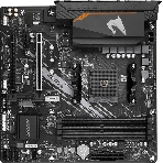 Материнская плата Gigabyte B550M AORUS ELITE, AM4, AMD B550, 4xDDR4, 4xSATA, 2xM.2, 1xPCI-E 4.0 x16, 1xPCI-E 3.0 x4, 1xPCI-E x1, 1xHDMI, 1xDVI-D, 1x 1Gb LAN, 4xUSB-A 2.0, 4xUSB-A 3.2 Gen 1, 3x3.5 мм, 7.1, Micro-ATX, фото9