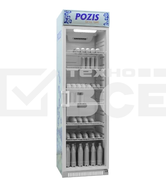 Холодильная витрина Pozis Свияга-538-10 белый однокамерный 376л