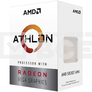 Процессор AMD Athlon 300GE 2C/4T (3.4GHz,5MB,35W,AM4) tray, with Radeon Vega Graphics