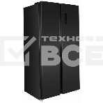 Холодильник Maunfeld MFF177NFSB черный глянц. инвертер двухкамерный Side by Side 263/170л морозилка сбоку, фото15
