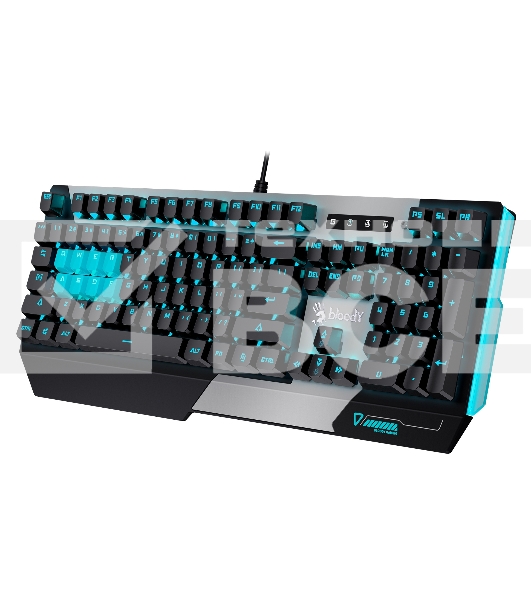 Клавиатура проводная A4Tech Bloody B865 USB серый/черный