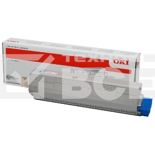 Картридж лазерный Oki C822 7.3К (голубой)