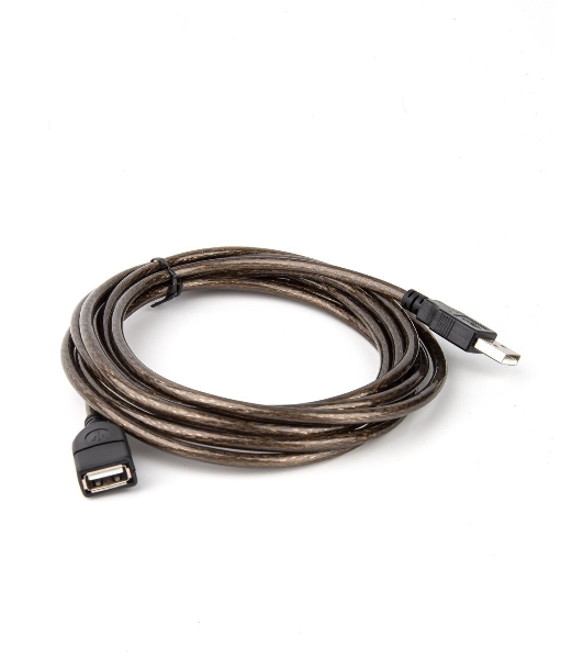 Кабель удлинительный USB2.0 AM/AF прозрачная изоляция 3m Telecom <VUS6956T-3M>