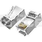 Коннектор Vention RJ45 (8p8c), FTP, cat. 6A, под витую пару, экранированный (10шт.), фото2