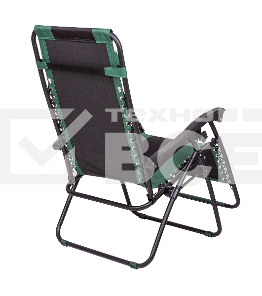 Кресло-шезлонг складное, многопозиционное 160х63,5х109 cм, Camping  Palisad