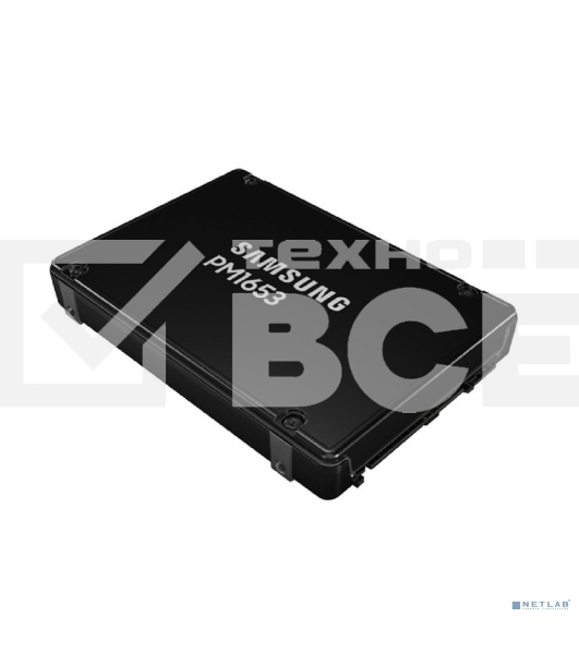Накопитель SSD Samsung PM1653, 1.92Tb, SAS 4.0 (24Gb/s), 2.5