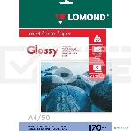 Фотобумага LOMOND Одностороняя Глянцевая 170 г/м2 A4/50л., фото2