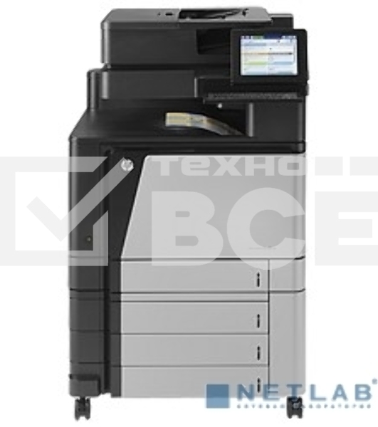 МФУ лазерный HP Color LaserJet Enterprise Flow M880z (A2W75A#B19), A3, цветной, печ. до 46 стр/мин., скан. до 70 стр/мин. (ч/б) 68 стр/мин. (цвет), 1200 x 1200 dpi (печать) 600x600dpi (скан.), USB, RJ-45