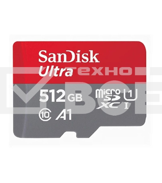 Флеш карта microSD 512GB SanDisk microSDXC Class 10 Ultra UHS-I A1 140MB/s