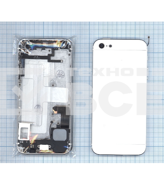 Задняя крышка для iPhone 5 белый