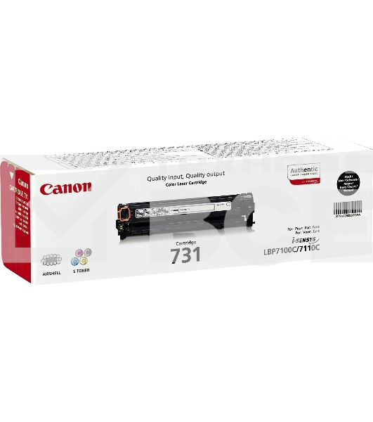 Картридж лазерный Canon Cartridge 731BK (6272B002) черный (1400 стр.) для Canon LBP7100Cn/7110Cw