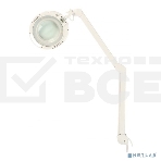 Лупа на струбцине Rexant, круглая, 3D, с подсветкой 60 LED, сенсорный регулятор яркости, белая 31-0531, фото3