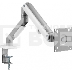 Кронштейн для мониторов Ultramounts UM734SIL серый/серебристый 17'-27' макс.7кг крепление к столешнице поворот и наклон, фото11