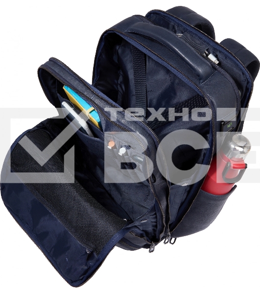 Рюкзак мужской Piquadro Cronus CA6690S134BM/BLU синий кожа
