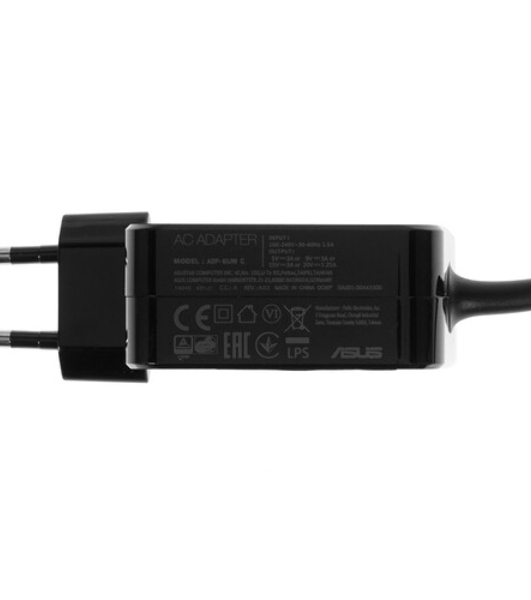 Блок питания (сетевой адаптер) для ноутбуков Asus 5V, 9V, 12V, 15V 3A, 20V 3.25A (Type-C) 65W OEM