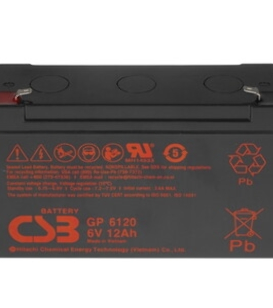 Батарея CSB GP 6120 (6V 12Ah)