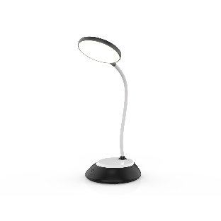Светодиодная настольная лампа Ambrella light DE601 BK/WH черный/белый LED 2800-6500K 5W