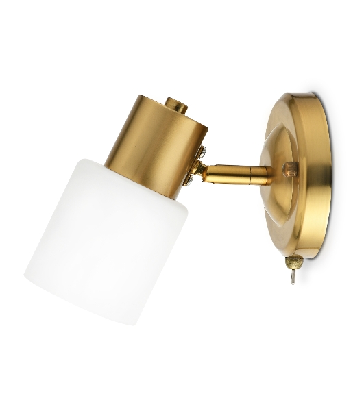 Светильник Ambrella light TR3967 BS/FR латунь/белый матовый  E27 max 40W 140*80*194