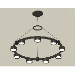 Светильник Ambrella light XR92051800/9 SBK/PBK черный песок/черный полированный GX53 (A9205, C9242, N8113), фото4