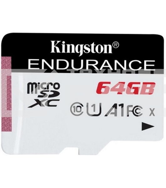 Флеш карта microSD 64GB Kingston microSDНC Class 10 A1 UHS-I Endurance 95R/30W Card Only