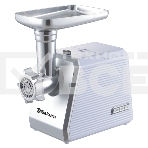 Мясорубка электрическая Sakura SA-6424W белый, 2000 Вт, 3.0 кг/мин, реверс, защита от перегрузки, металлический лоток, насадки - 4, фото2