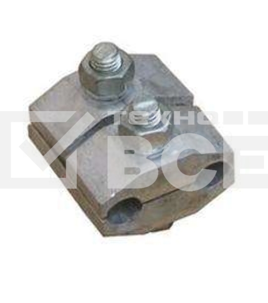 Зажим плашечный ПА-2-2А (2-х болт.) Электрофарфор 00000024