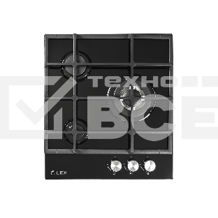 Газовая варочная поверхность LEX GVG 431 BL черный