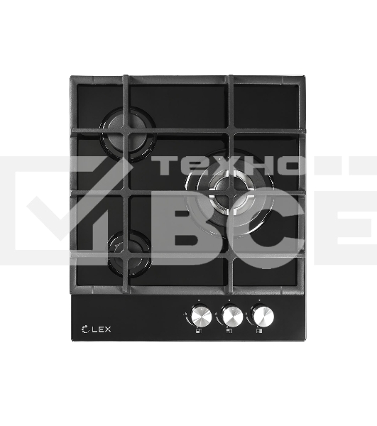Газовая варочная поверхность LEX GVG 431 BL черный
