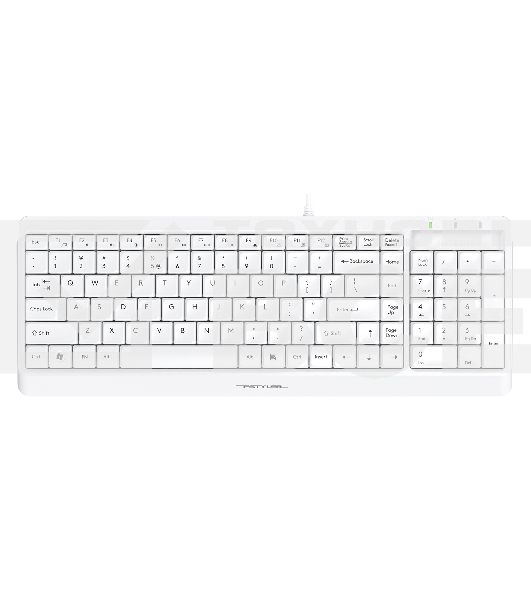 Клавиатура A4Tech Fstyler FK15 проводная, USB, белый