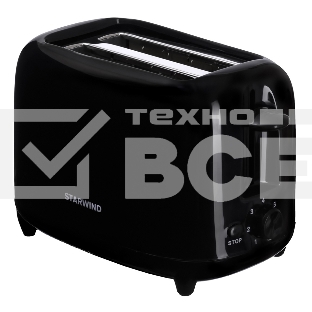 Тостер Starwind ST7002 700Вт черный