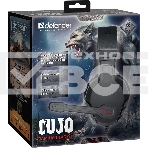 Гарнитура GAMING CUJO BLACK/RED 64505 Defender, фото11