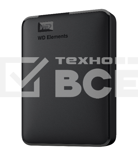 Внешний жесткий диск Western Digital Elements Portable WDBU6Y0040BBK-WESN 4ТБ 2,5