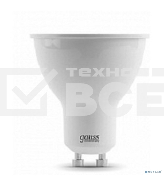 Лампа светодиодная LED 5,5Вт GU10 220В 4100К Elementary MR16 13626 Gauss